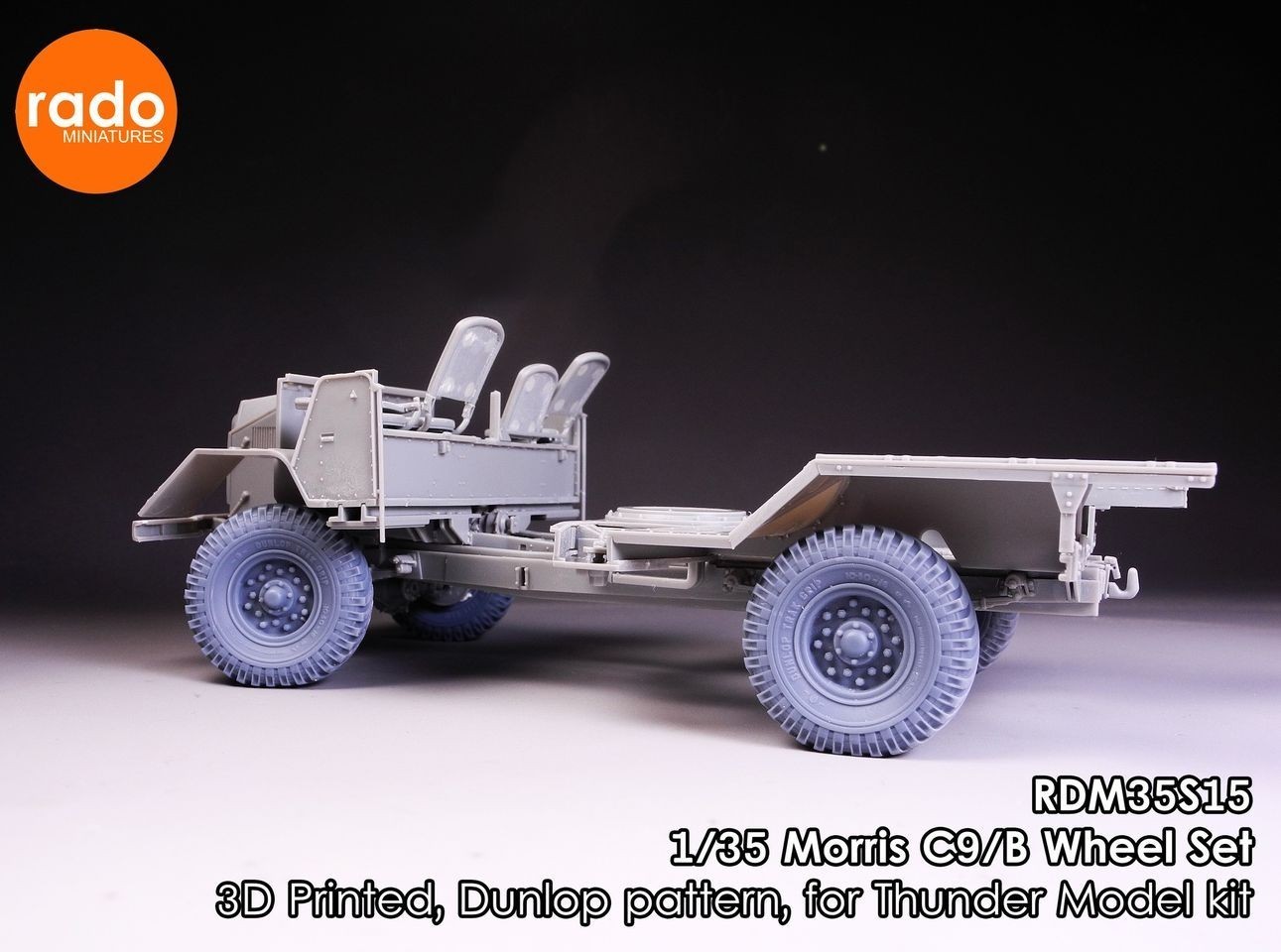 Rado : New Resin wheels and PE sets