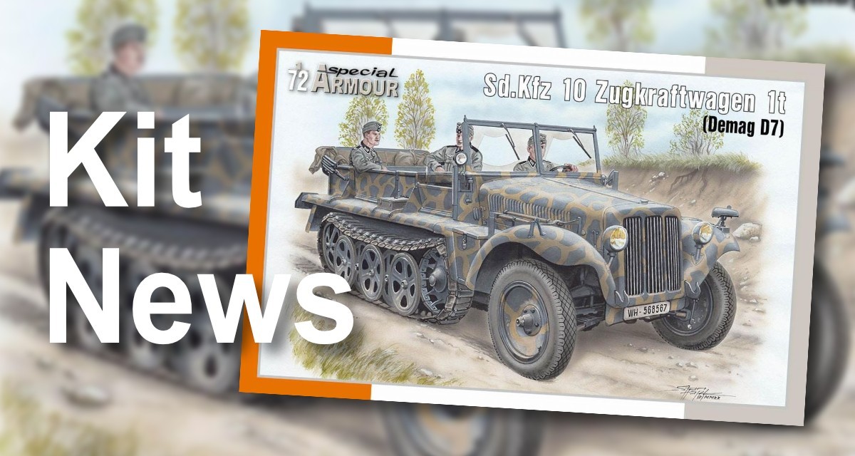 1:72 Sd.Kfz 10 Zugkraftwagen 1t (Demag D7)