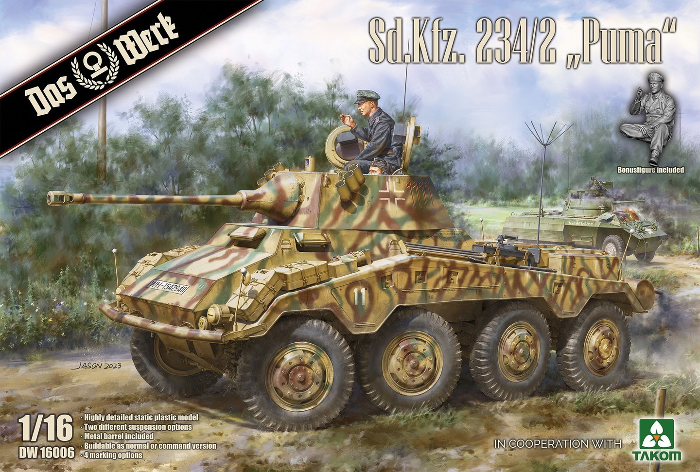 Das Werk: 1/16 Sd.Kfz. 234/2 Puma Details