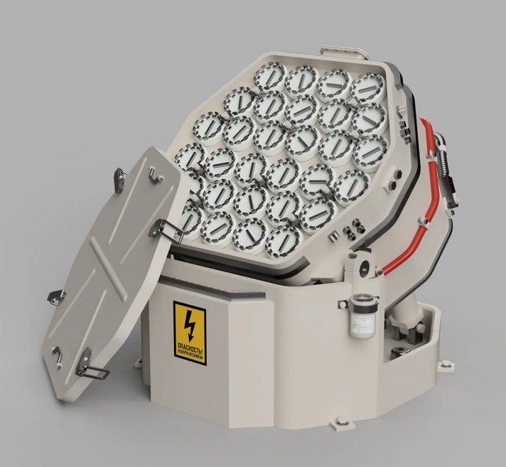 Russian UMZ Mine Laying System