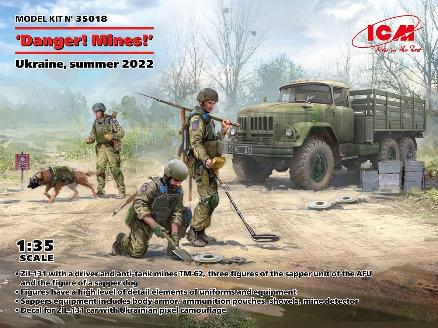 ‘Danger! Mines!’ Ukraine, summer 2022