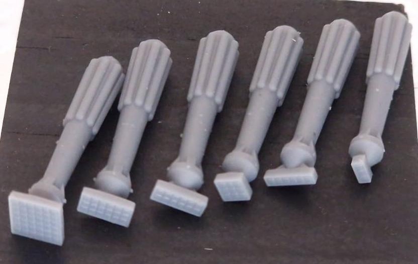 HD Models: Zimmerit Waffle type tools