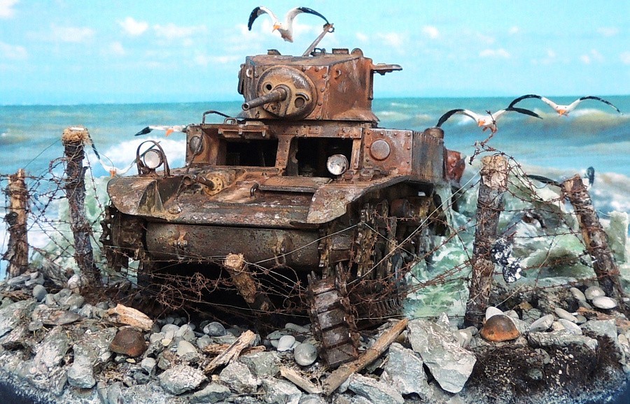 The battle for Novorossiysk 4th of February 1943, Stuart М31А1