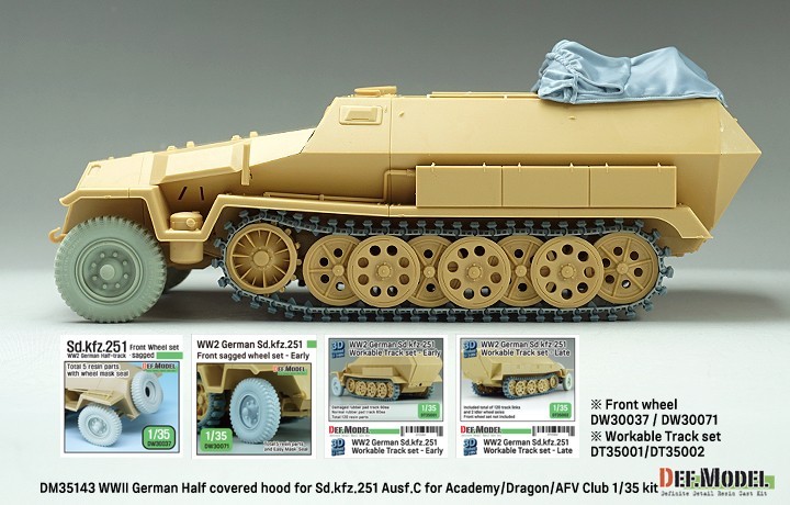 KV-1/2 Grills & Hood for Sd.kfz.251