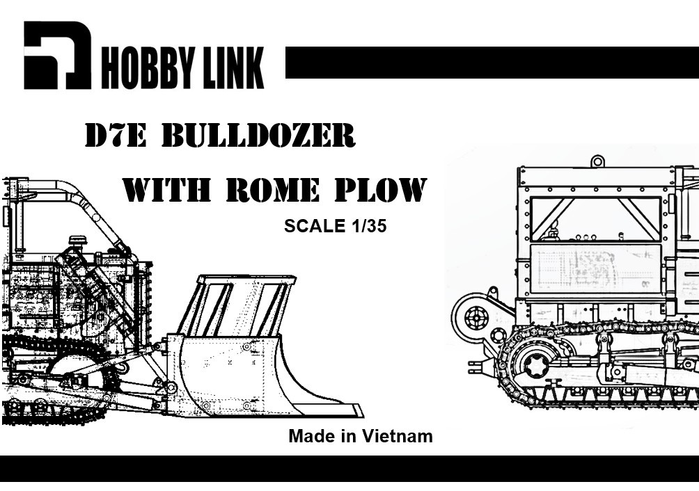 D7E Dozer with Rome Plow