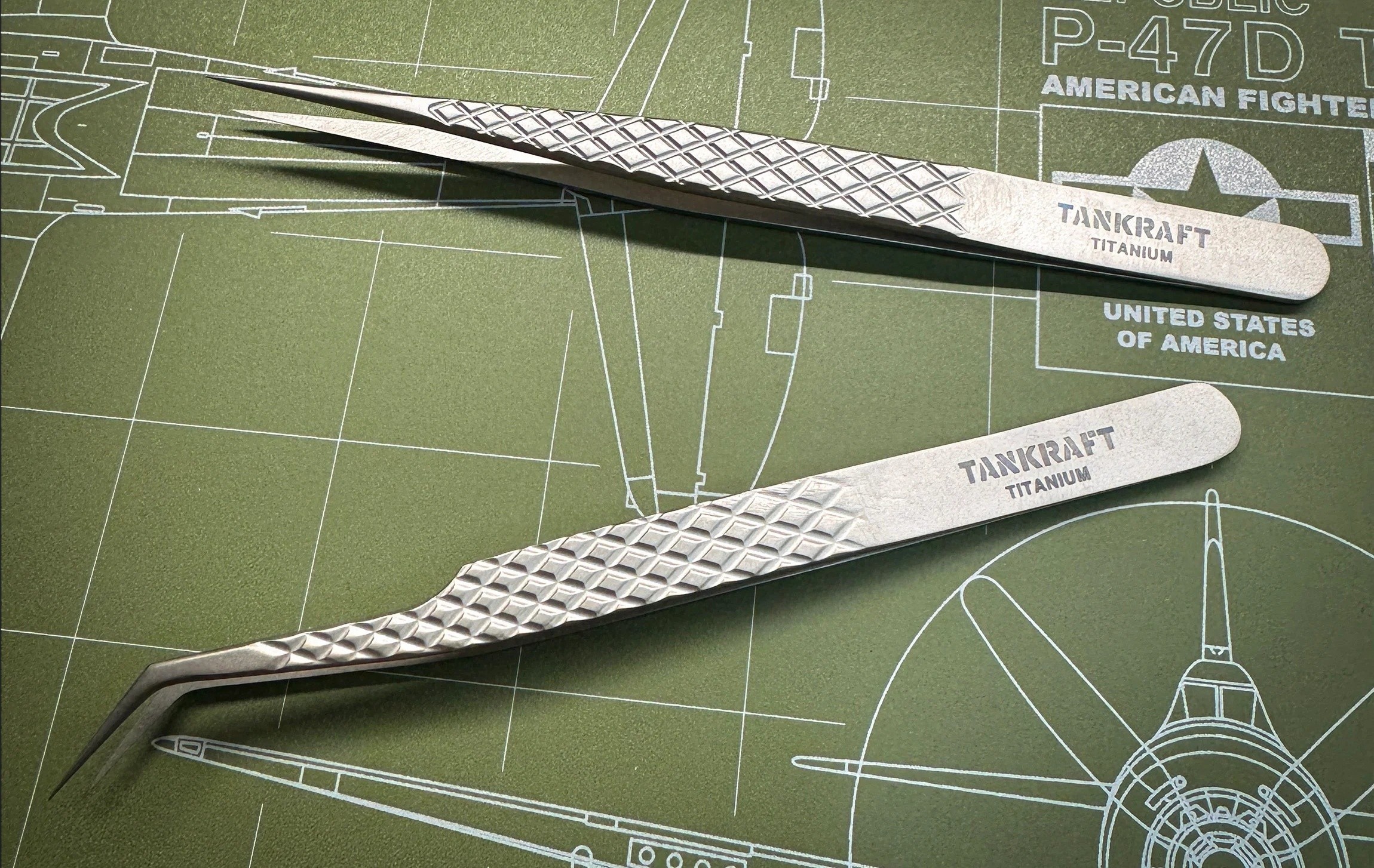 Tankraft: Titanium Tweezers