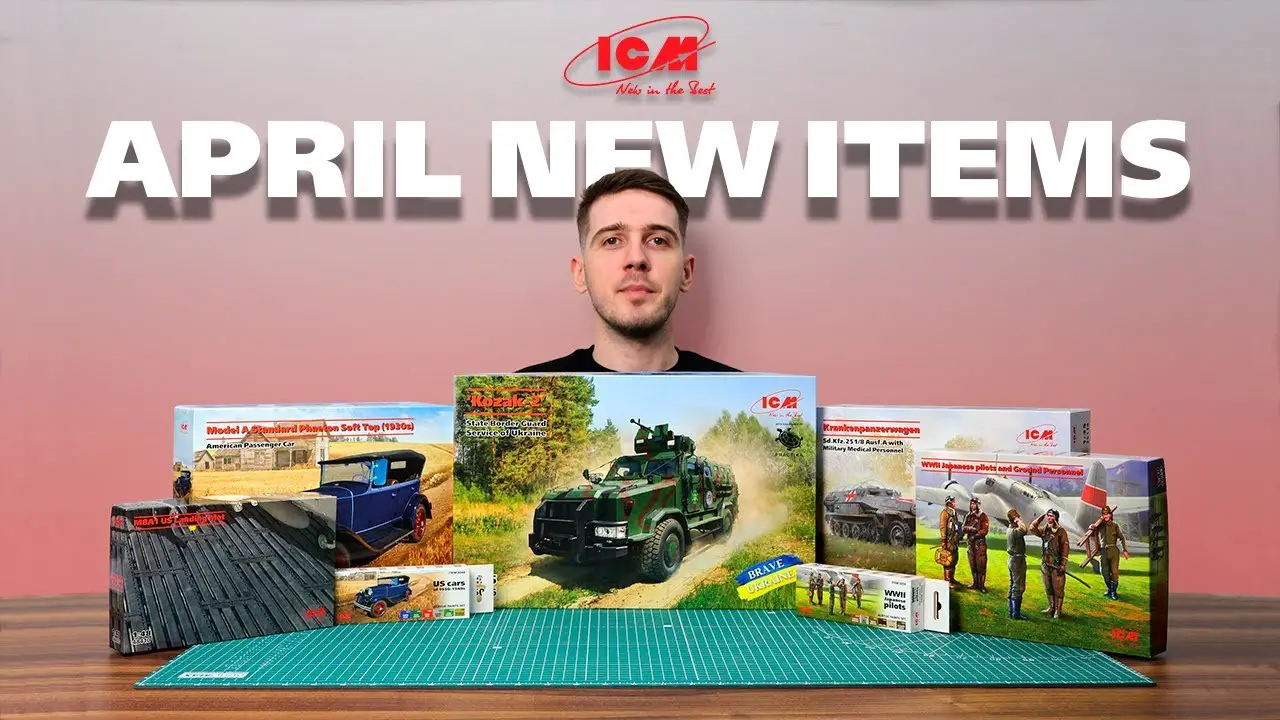 NEW VIDEO! The review of ICM MAY 2024 Plastic Model Kits | Armorama™