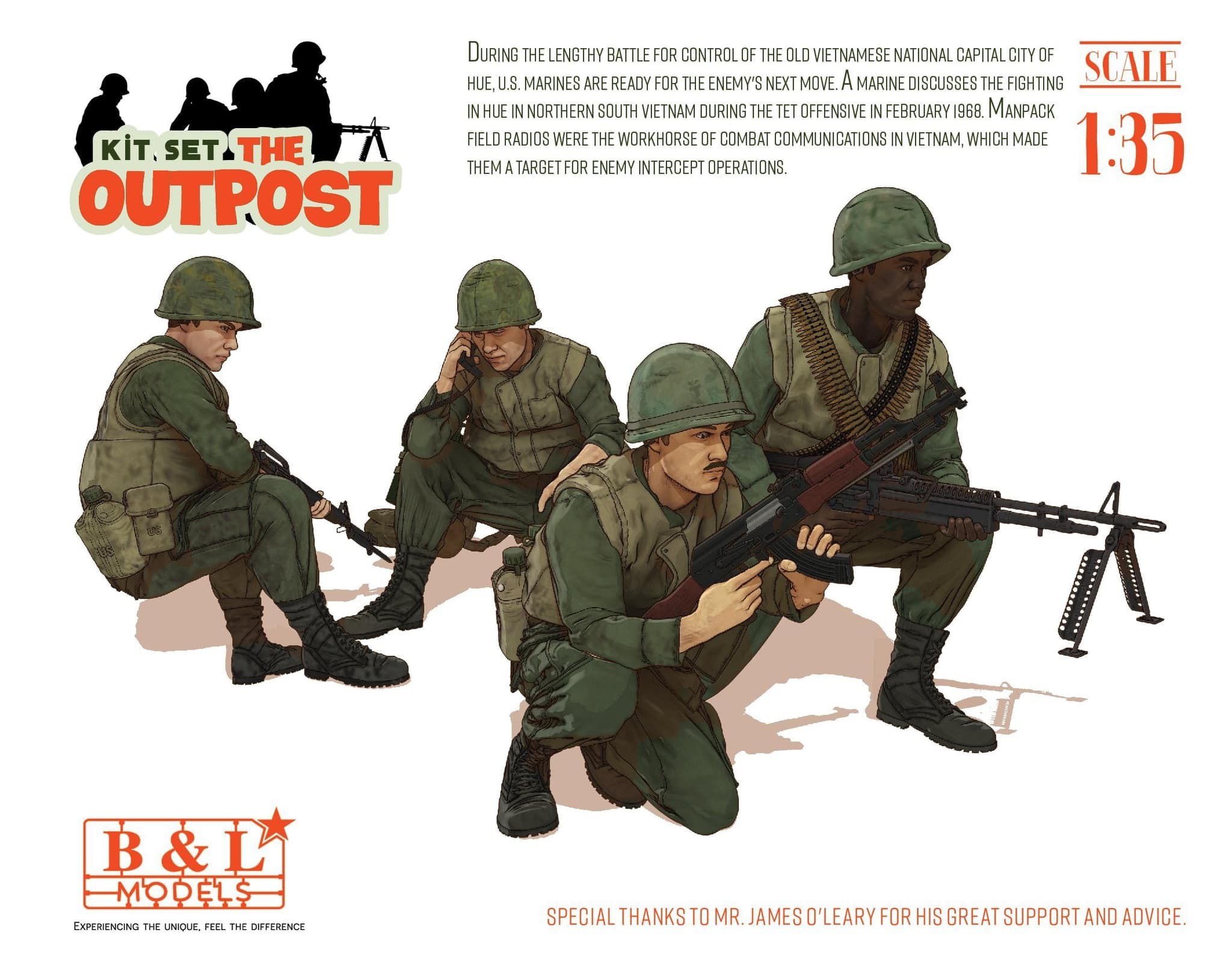 New Vietnam Figures from B & L Models