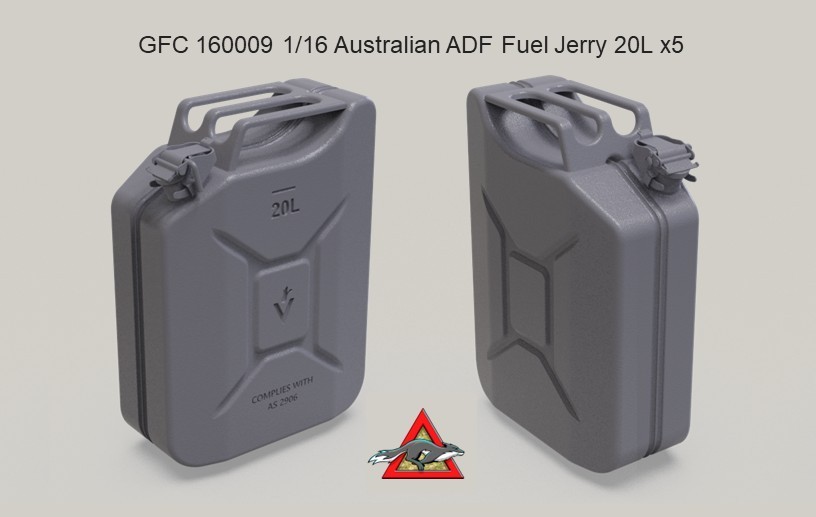 Grey Fox Concepts: Australian ADF Fuel Jerry 20L