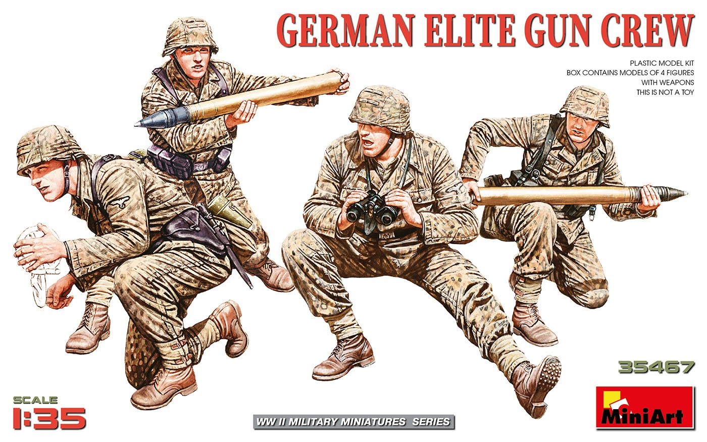 MiniArt 35467 GERMAN ELITE GUN CREW