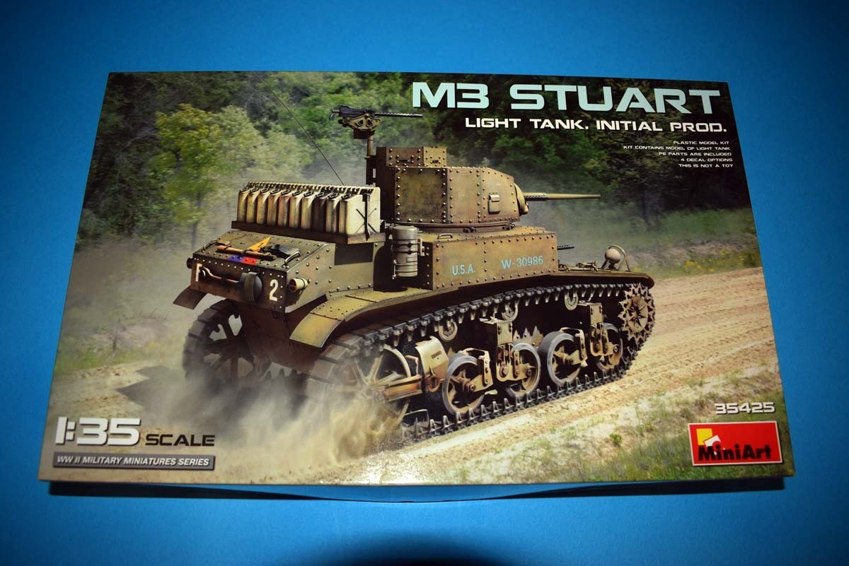 M3 Stuart Light Tank Initial Production
