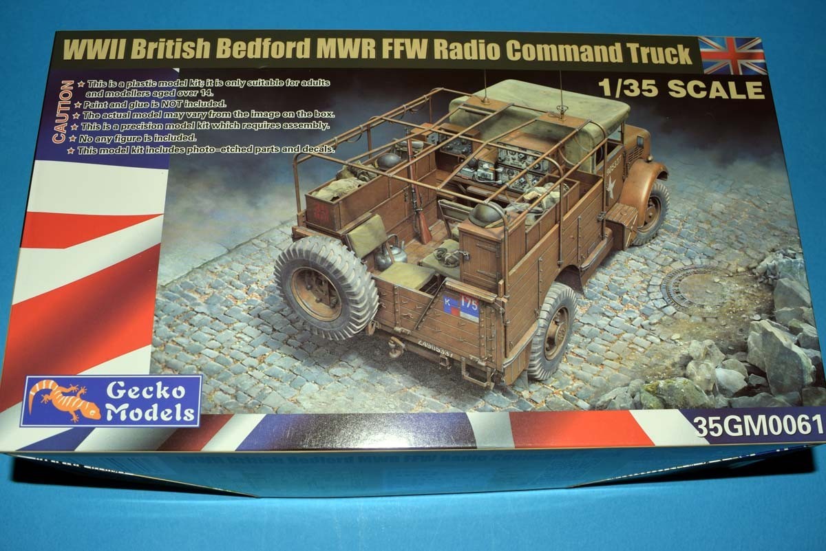 World War II British Bedford MWR FFW Radio Command Truck