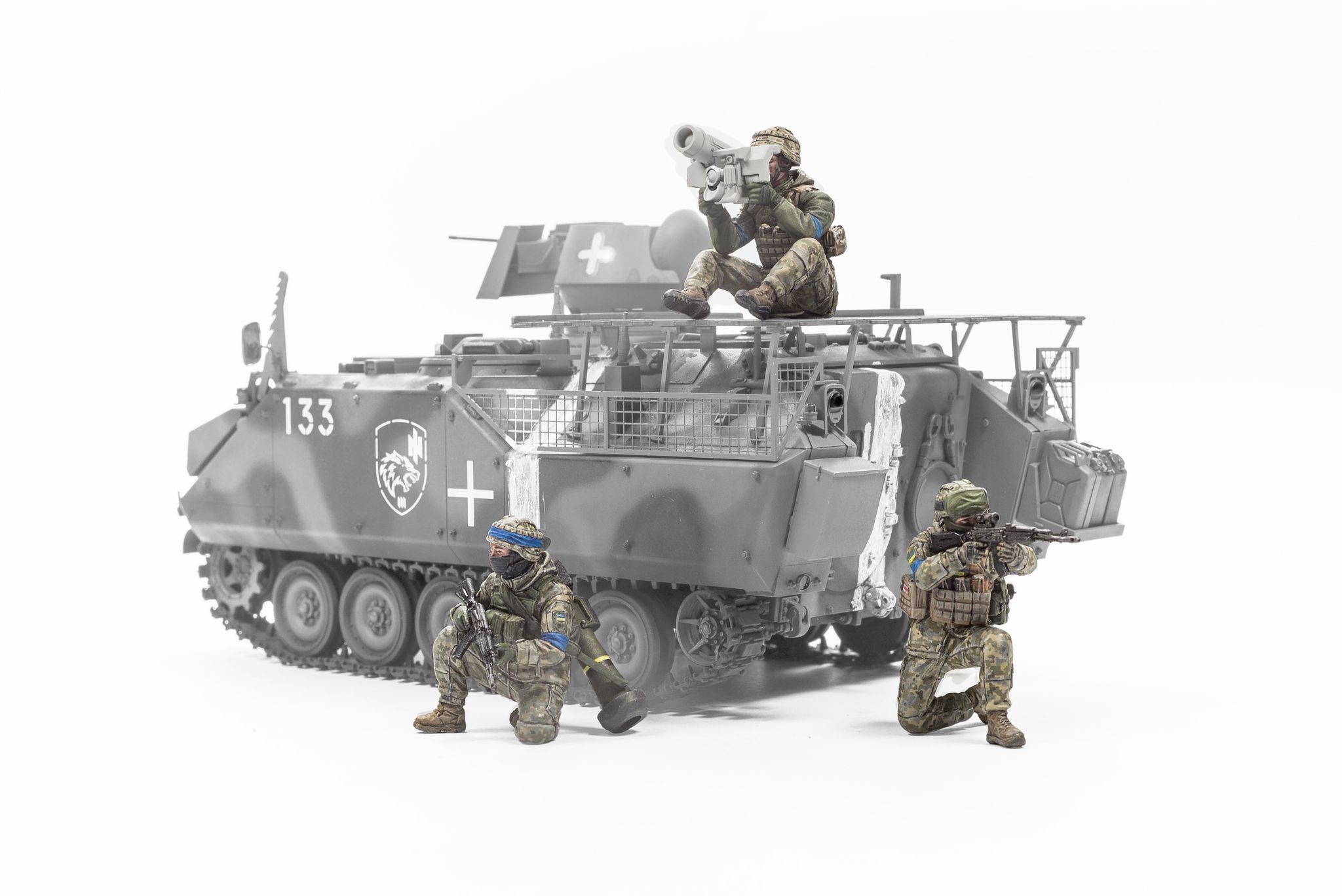 Ukrainian Tank Hunter Javelin Squad