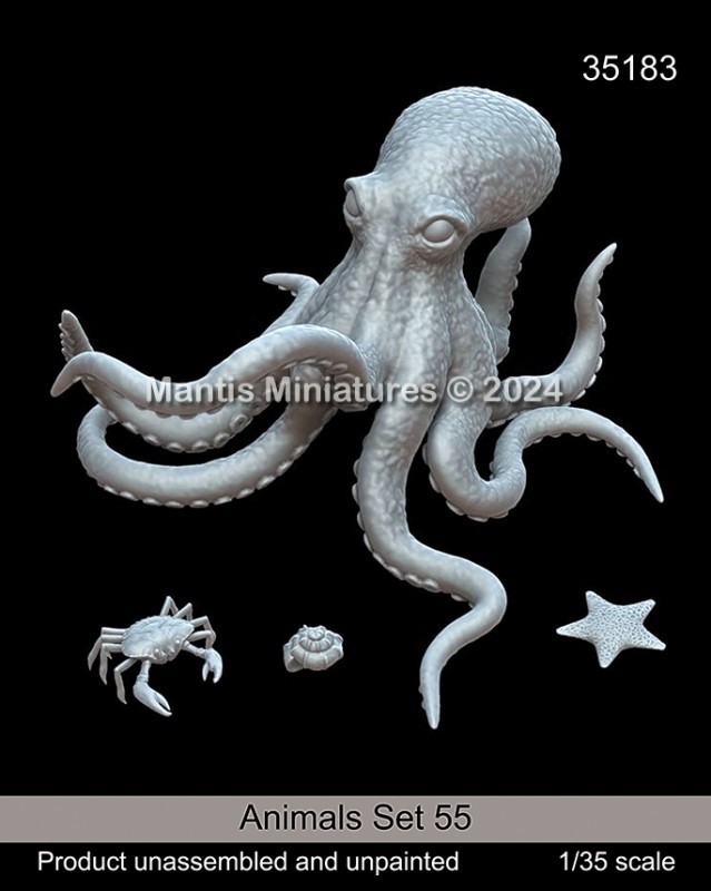 Animals and Accessories from Mantis Miniatures