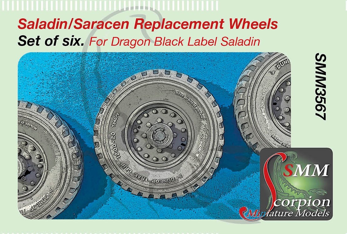 Ferret Engine & Saladin Wheels from SMM