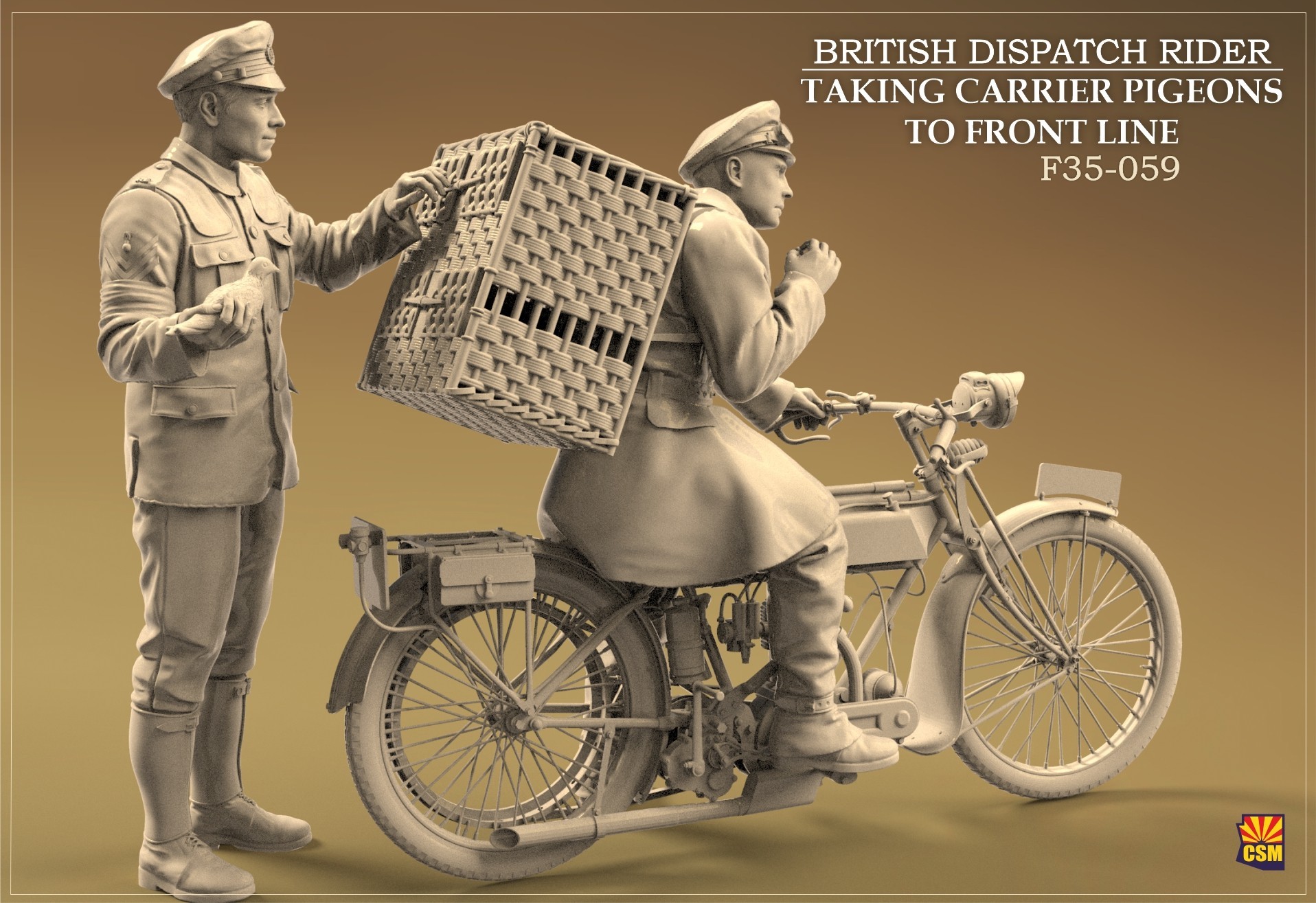 Copper State Models: British Dispatch Riders | Armorama™