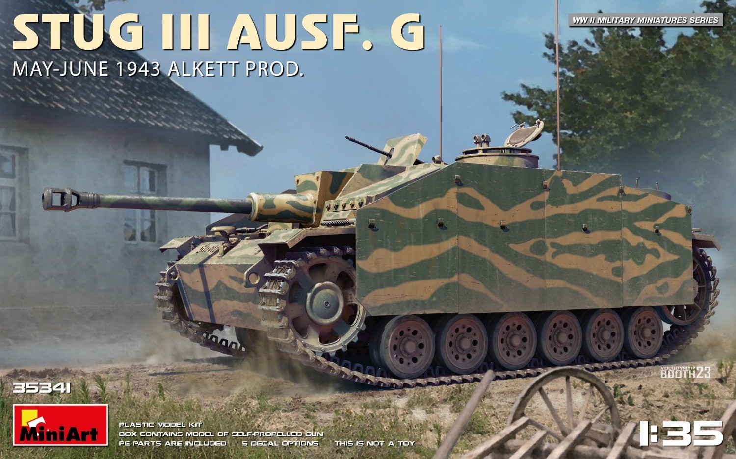 35341 Stug III Ausf. G  May-June 1943 Alkett Prod.