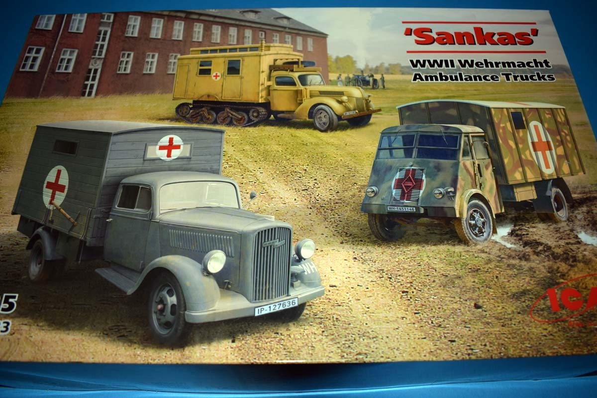 Sankas WW2 Wehrmacht Ambulance Trucks
