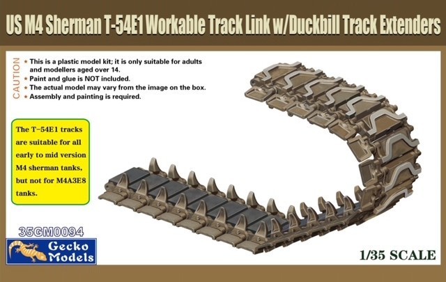 Gecko: US M4 Sherman Workable Tracks