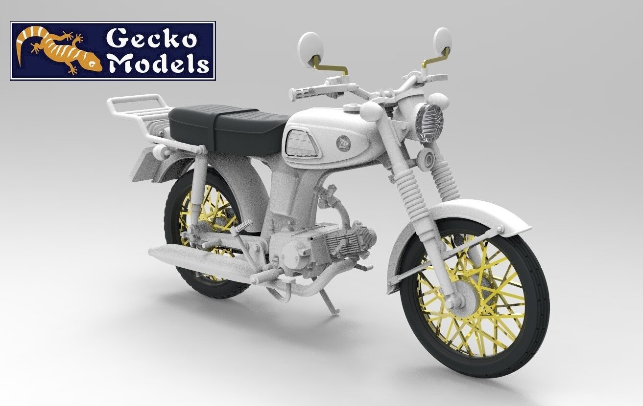 Gecko: Southern Vietnamese & Japanese Motorbike Set