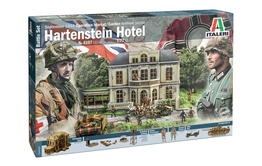 Italeri: Hartenstein Hotel 1944  Battle Set