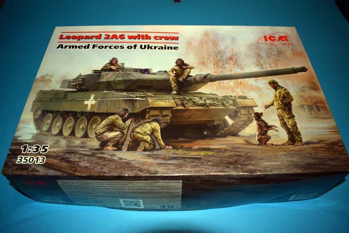 Leopard 2A6 with Crew Armed Forces of Ukraine