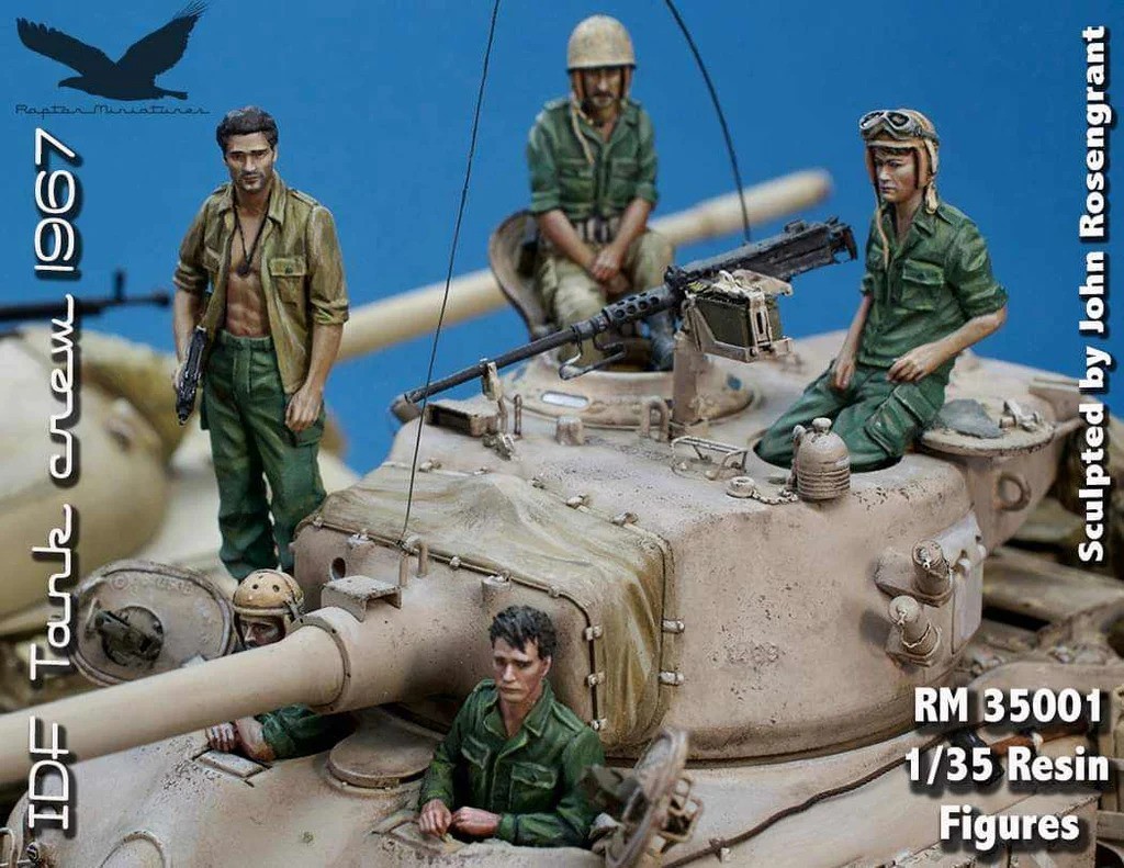 IDF & LRDG Crew from Raptor Miniatures