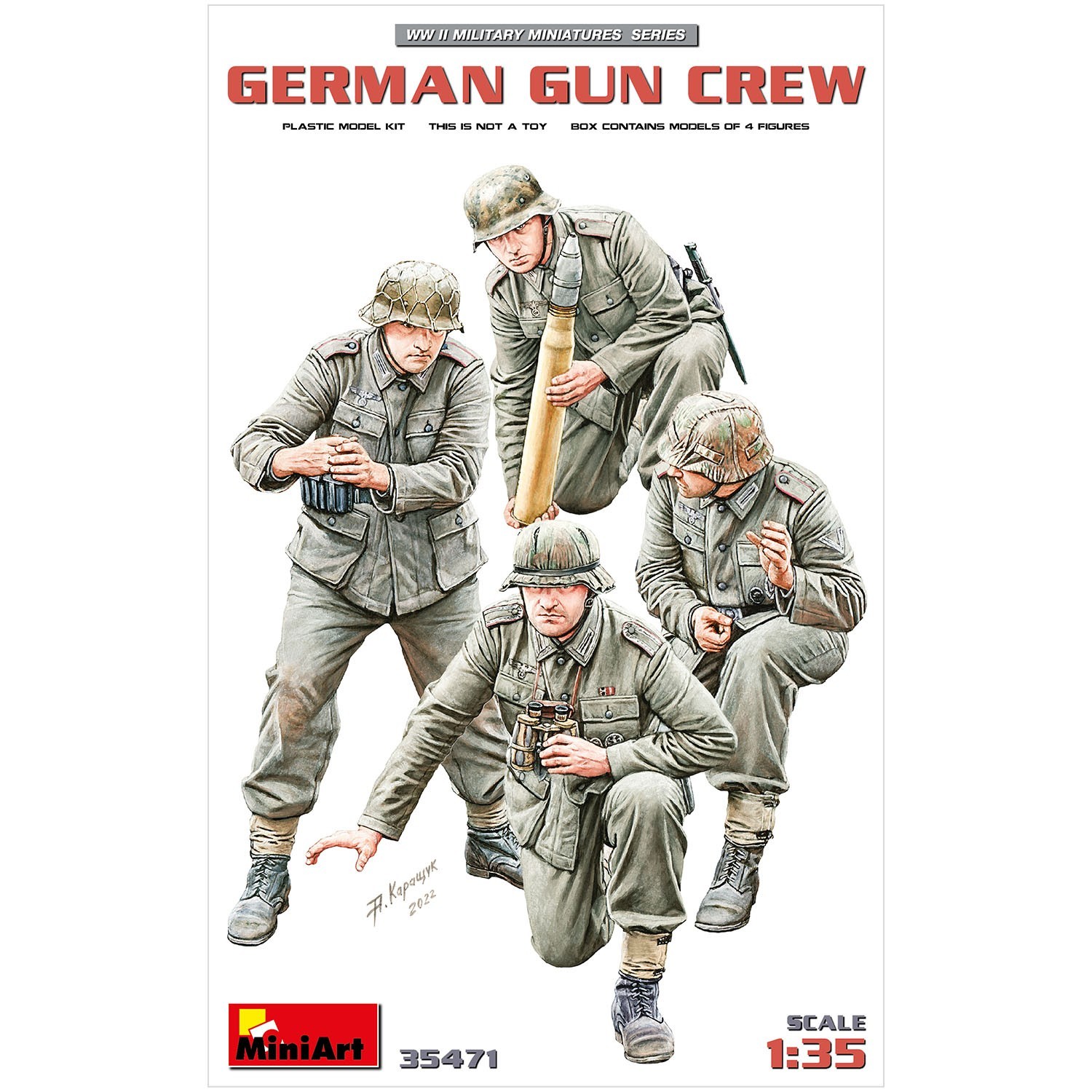 MiniArt German Gun Crew