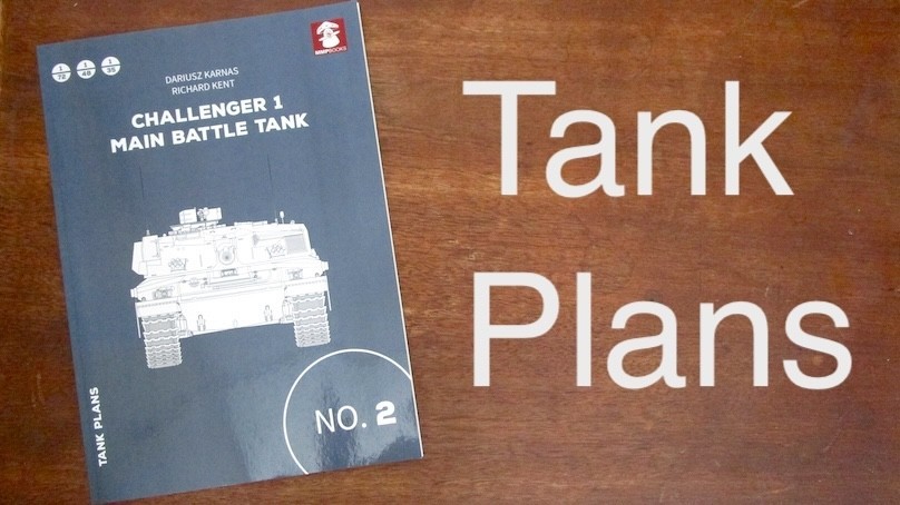 Review: Tank Plans CHALLENGER 1 MAIN BATTLE TANK No. 2