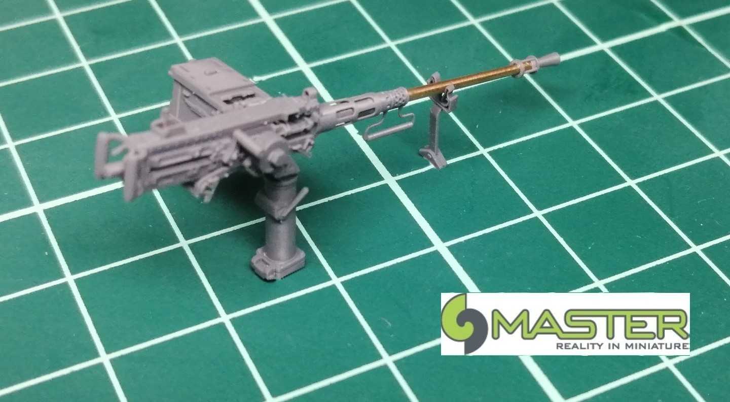 Master Browning M2HB in Tank Mount