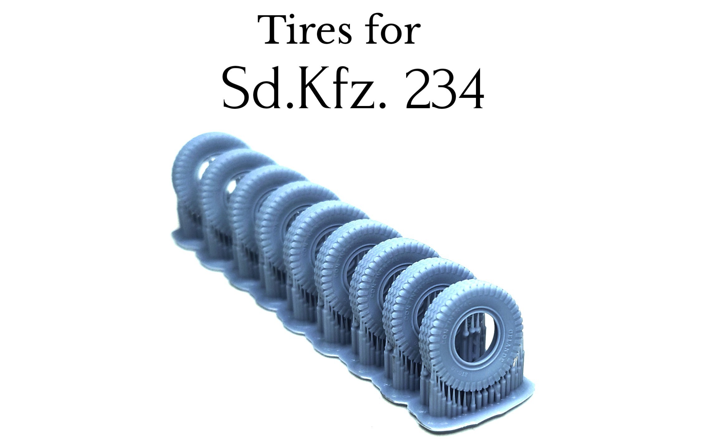MicroworldTG: Sd. Kfz. 234 Rims and Tires