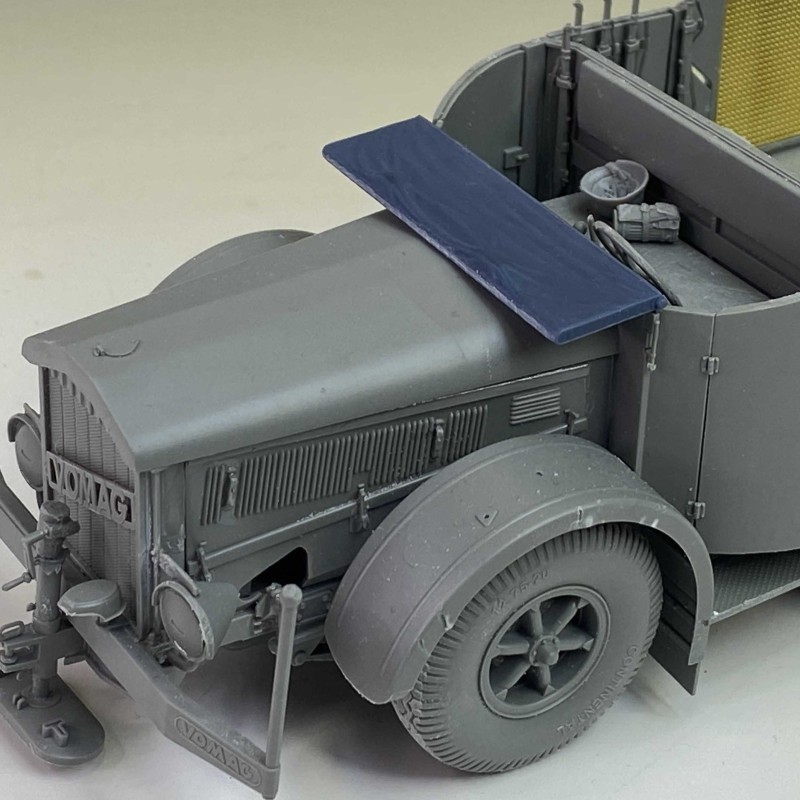 Windscreen for 8.8 cm Flak on Vomag
