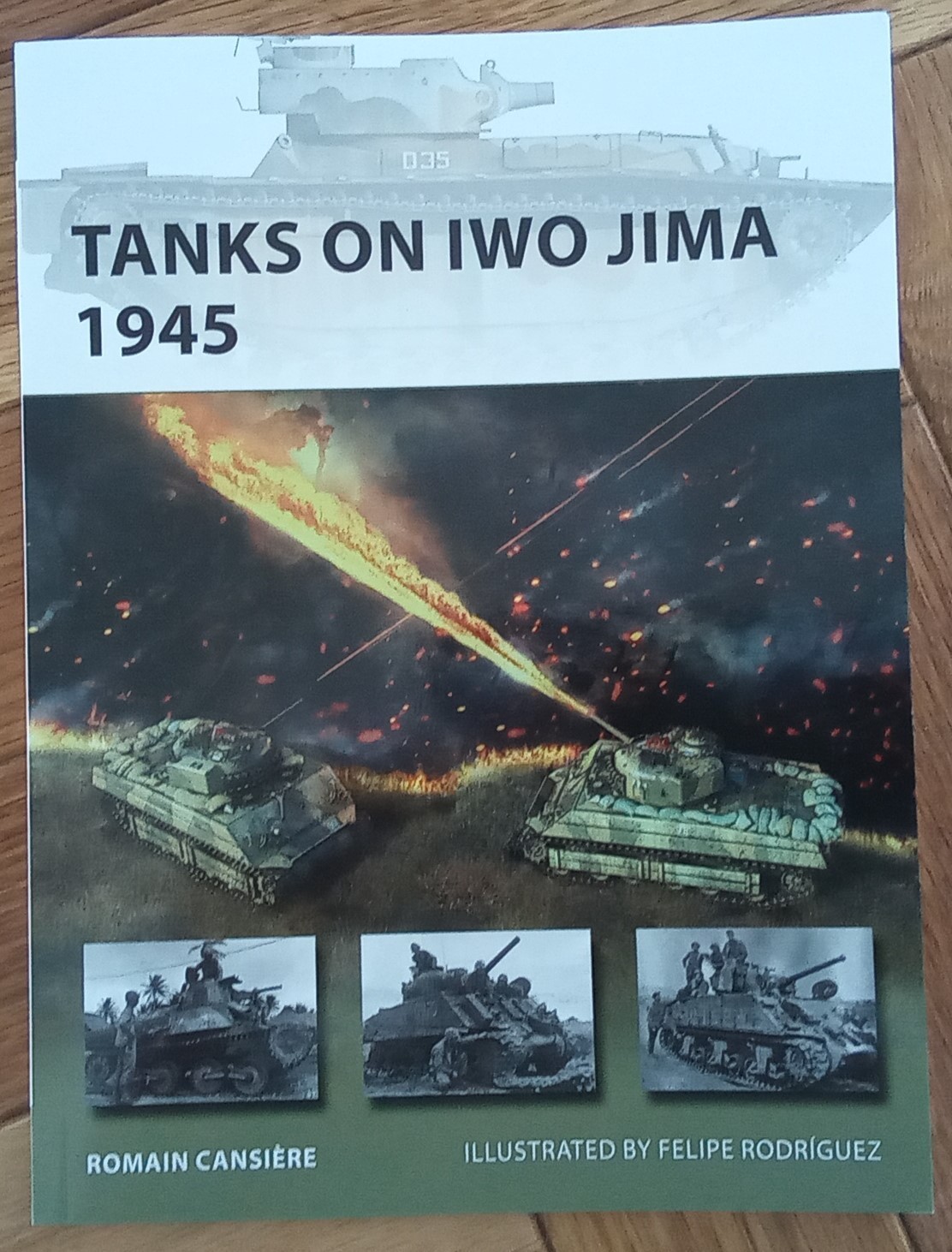 Read review, 'Tanks on Iwo Jima 1945', Osprey New Vanguard 329
