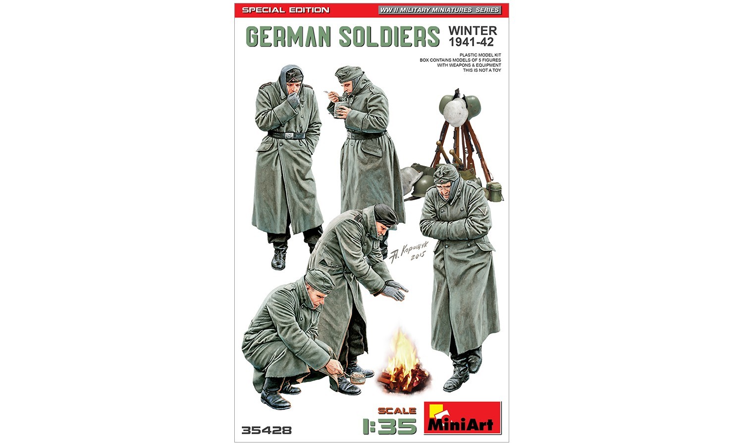 MiniArt 35428 German Soldiers. Winter 1941-42. Special Edition