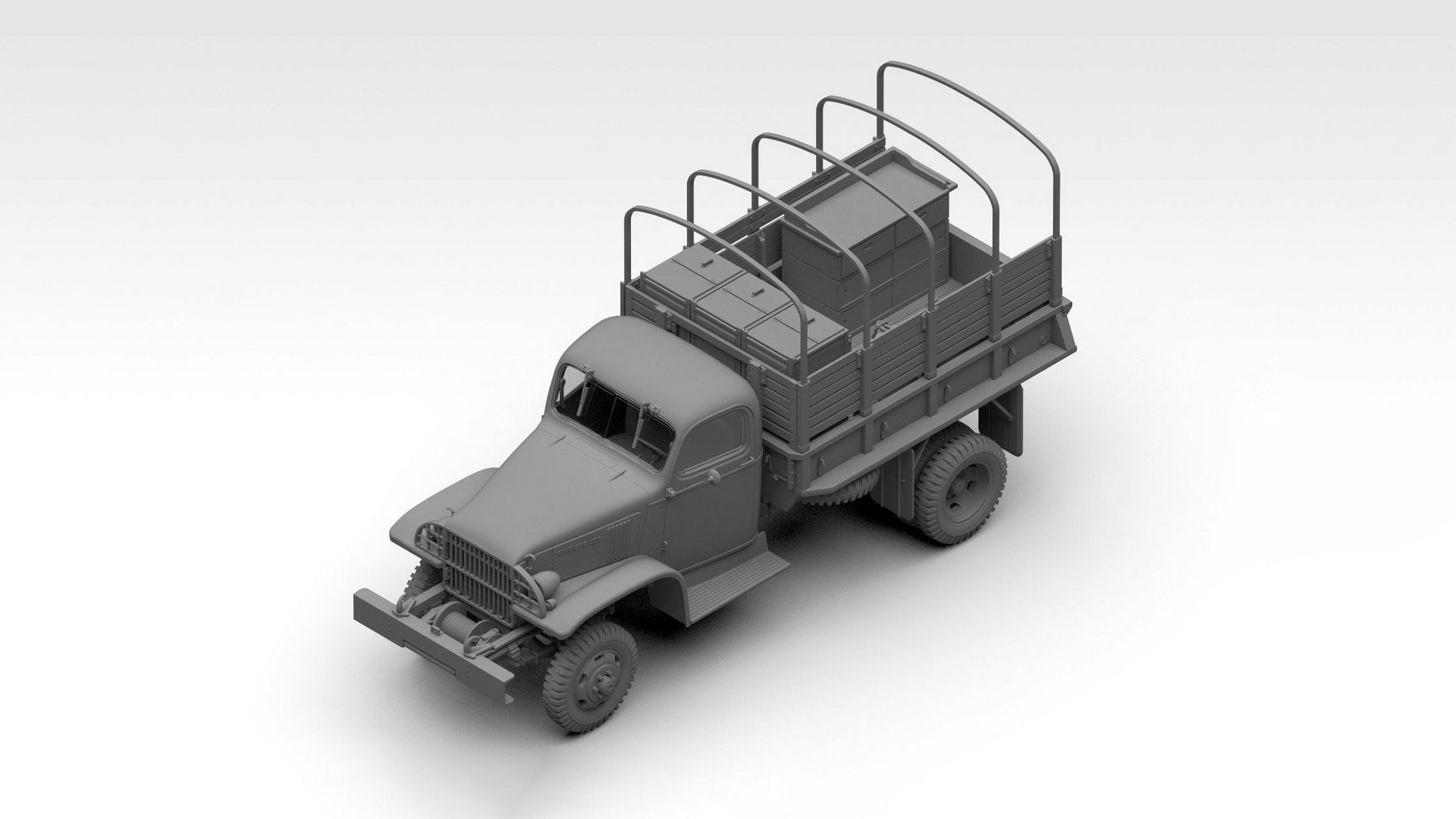 IN PROCESS! WWII US Army Kitchen Truck