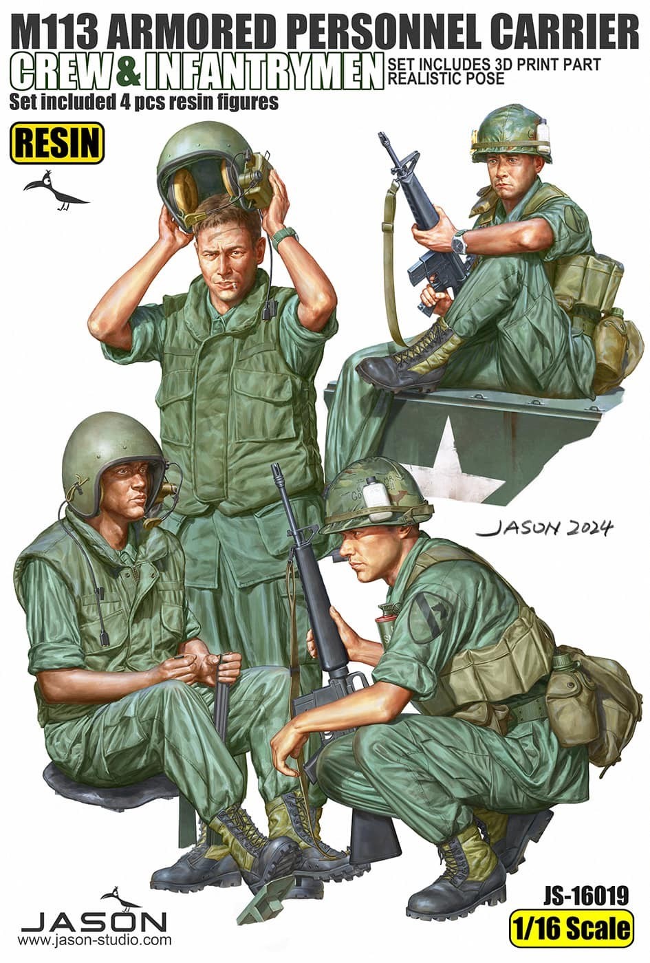 Large Scale M113 Crew and Accessories