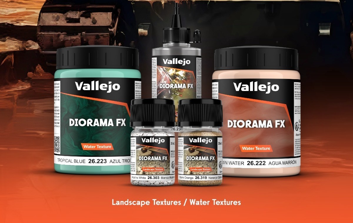 Vallejo: New Diorama Materials