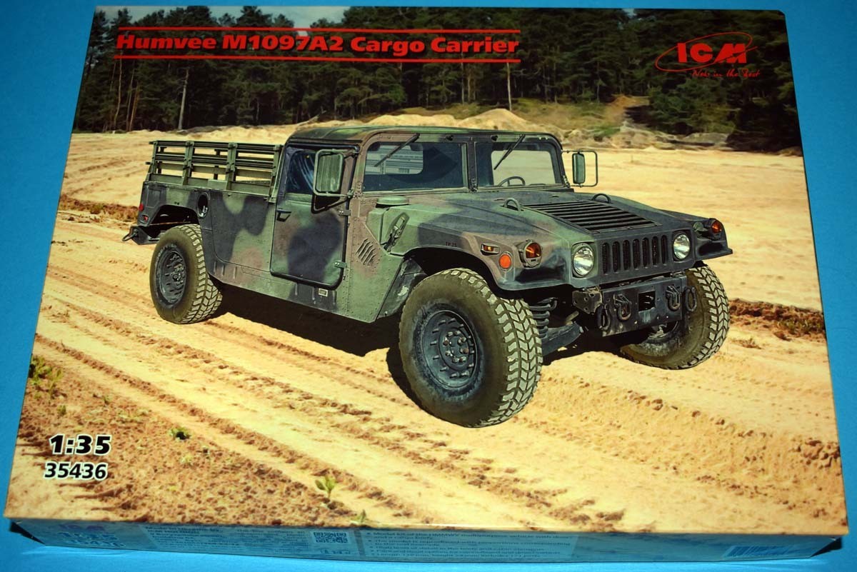 35436  Humvee M1097A2 Cargo Carrier