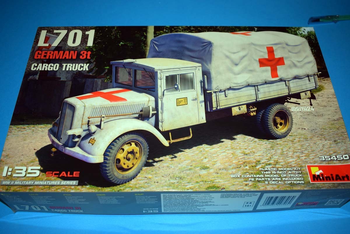 35450  L701 German 3t Cargo Truck