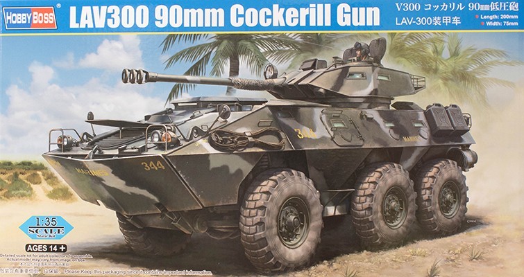 LAV 300 90mm Cockerill Gun