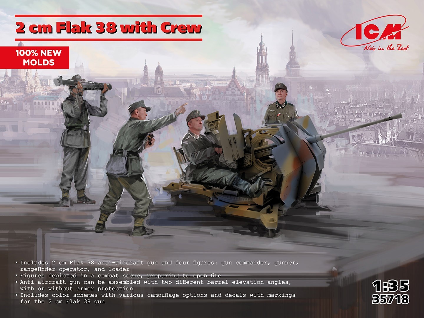 SOON ON SALE! 2 cm Flak 38 with Crew