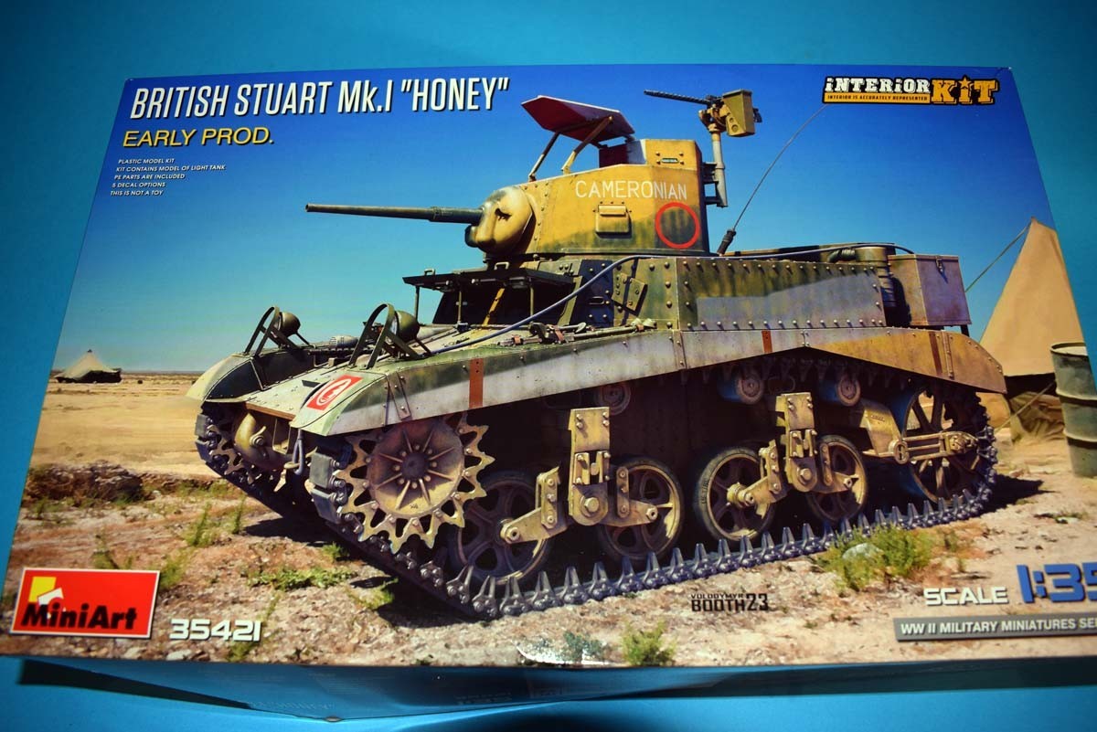 British Stuart Mk 1 “Honey” Early Prod Interior Kit