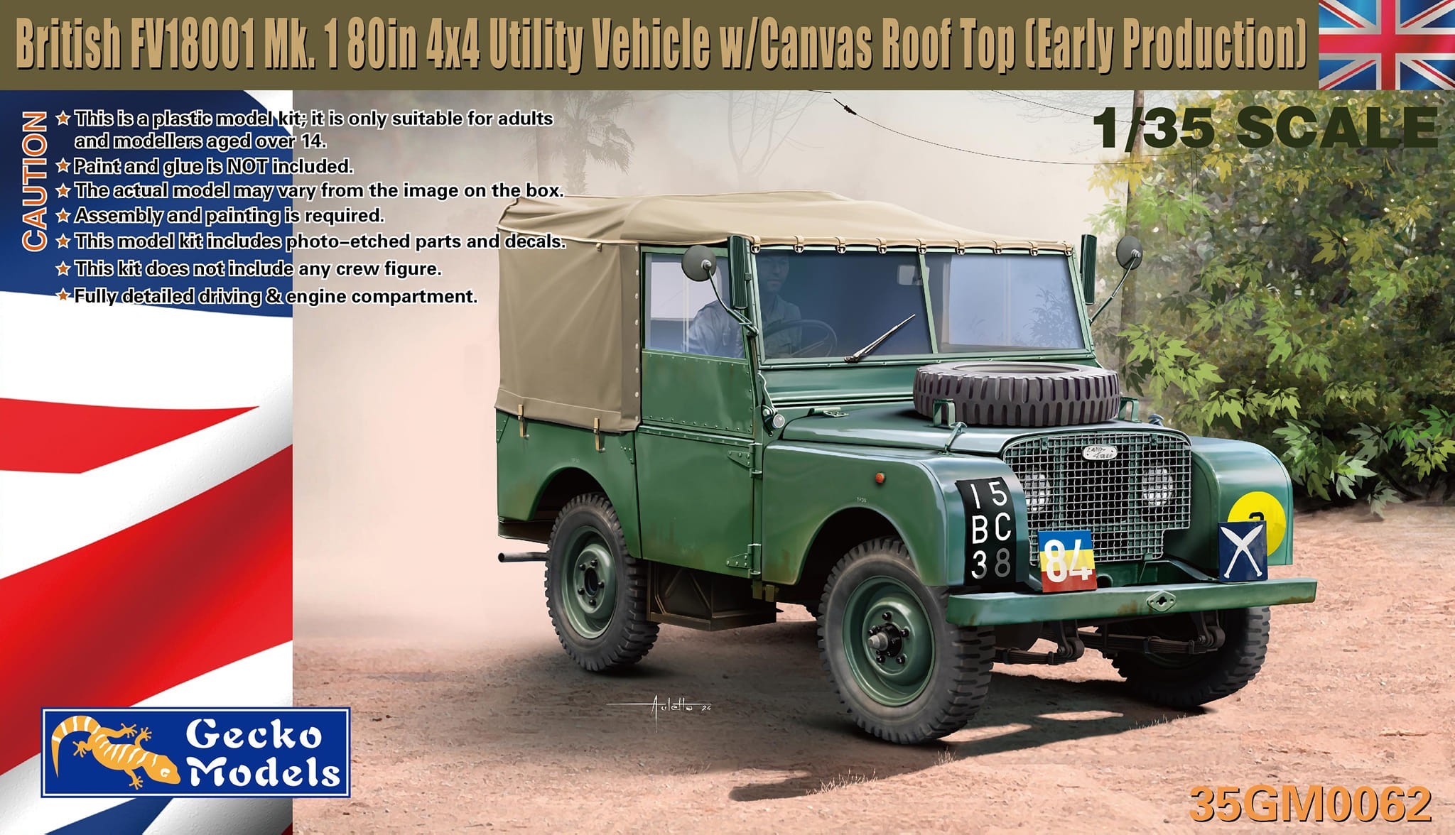 New British FV18001 from Gecko