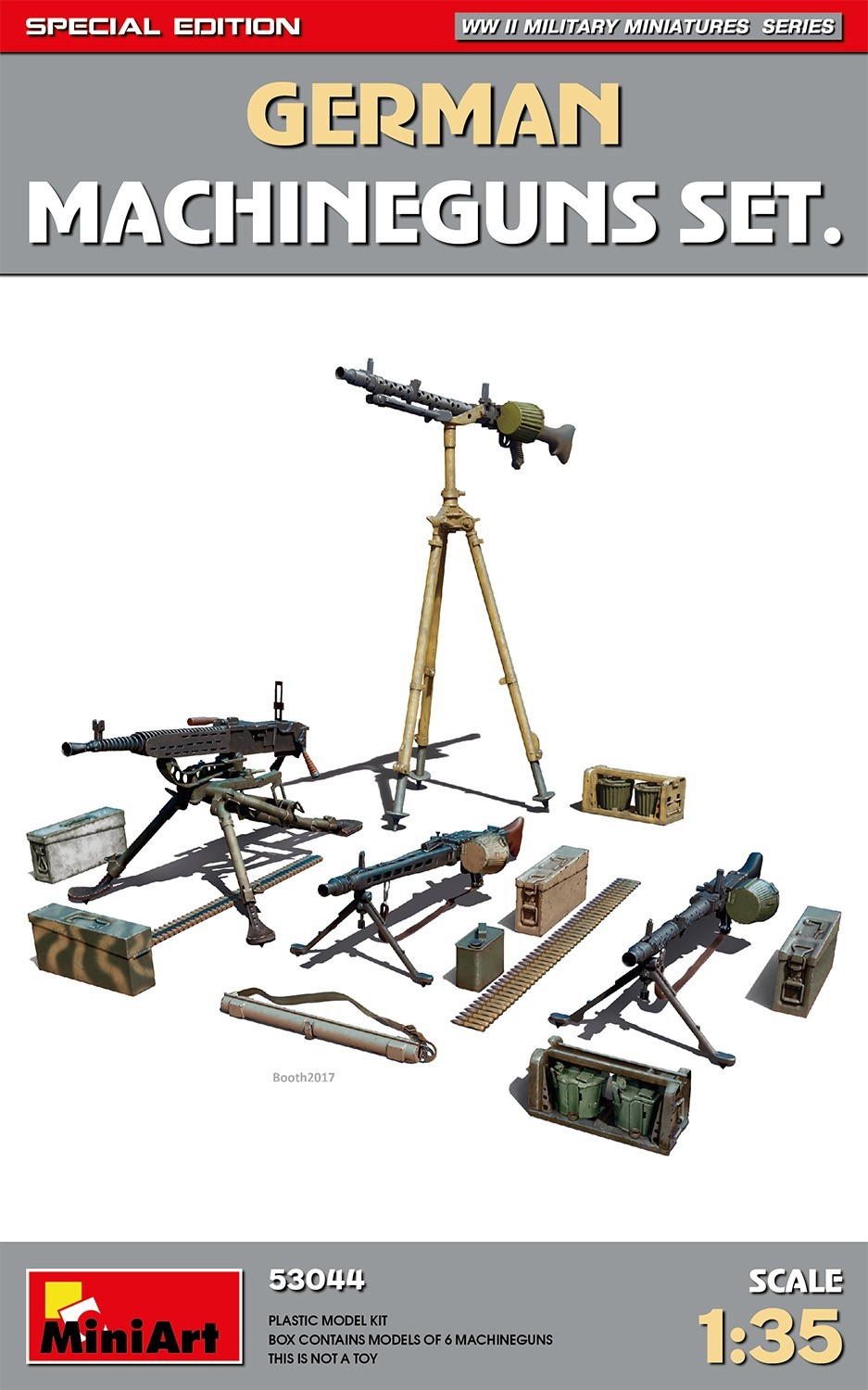MiniArt 53044 German Machineguns Set. Special Edition
