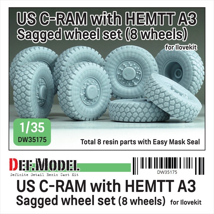 US C-RAM with HEMTT A3 Sagged Wheel Set (DW35175)
