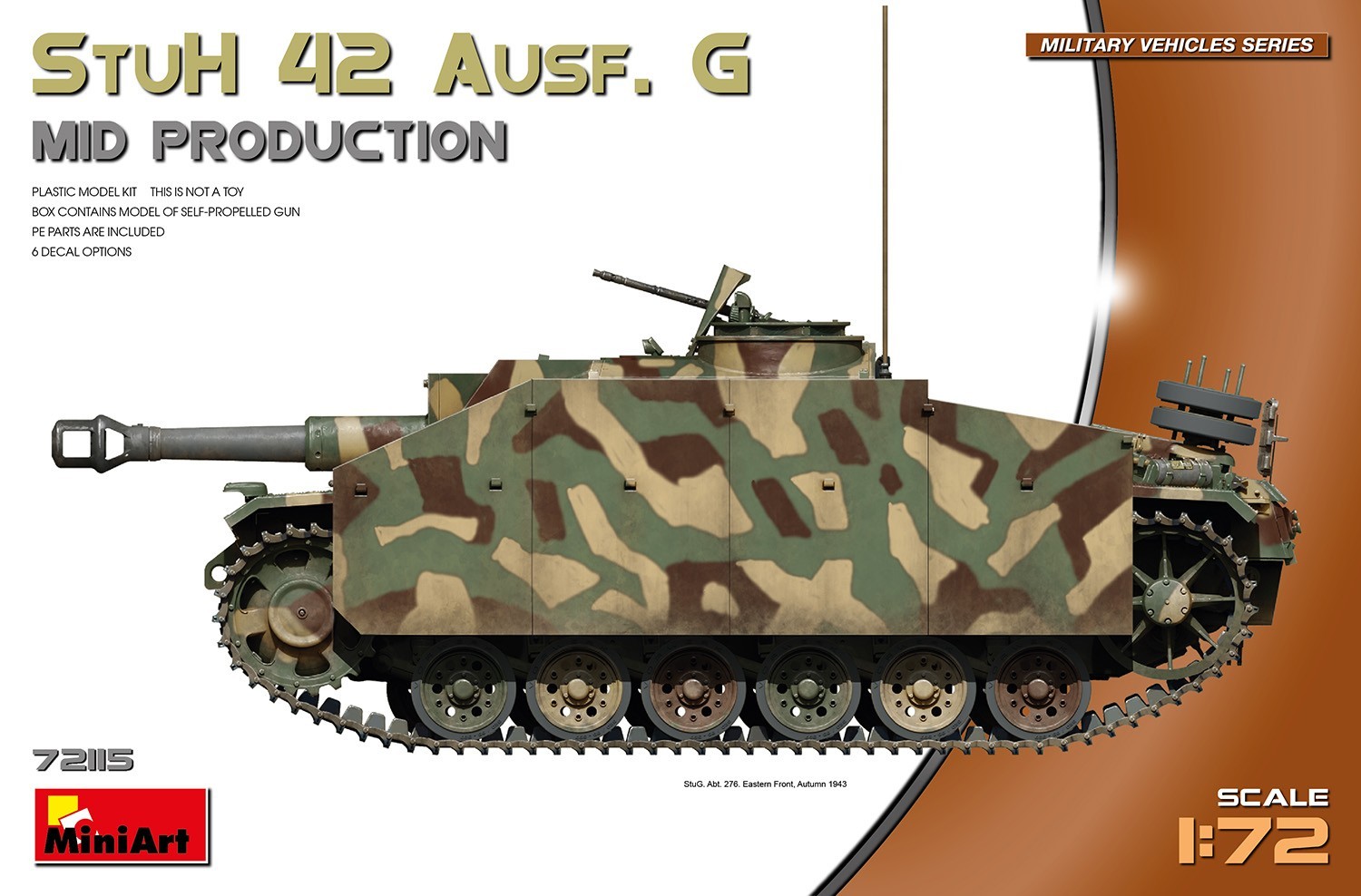 72115 StuH 42 Ausf. G MID PRODUCTION