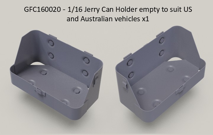 Grey Fox Concepts: Jerry Can Holder empty