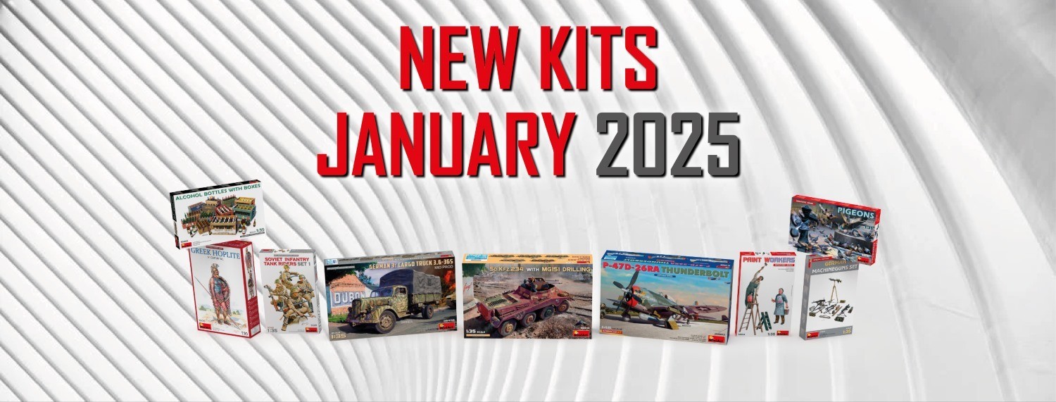 New #MiniArt Kits Available ✅ January 2025