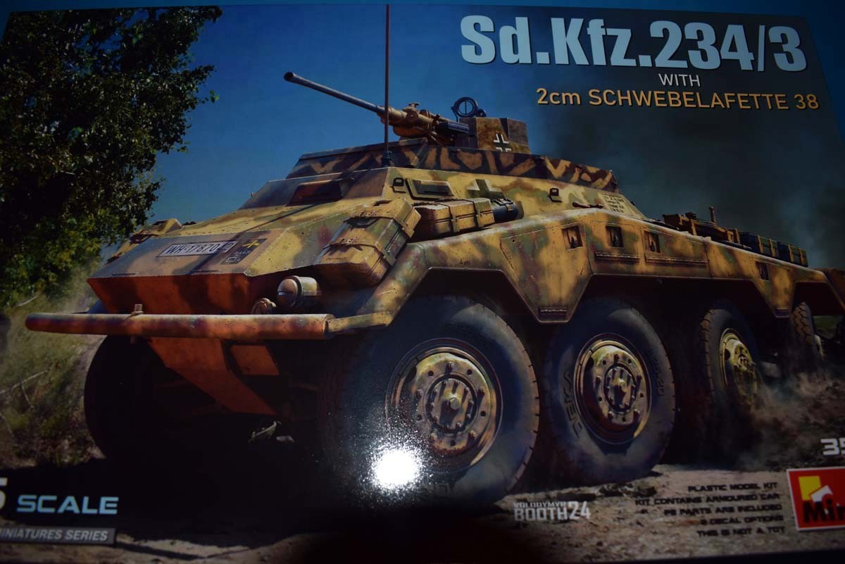 Sd.Kfz.234/3 with 2cm Schwebelafette 38