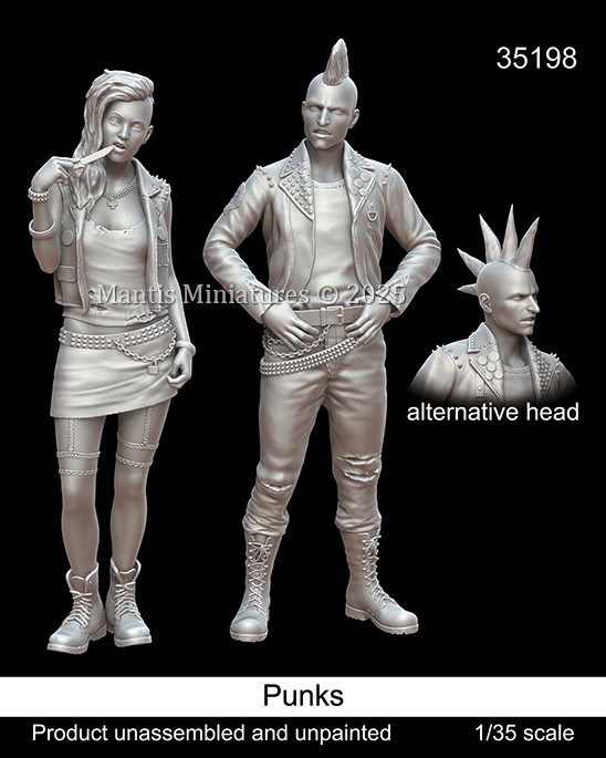 Punks and Animals from Mantis
